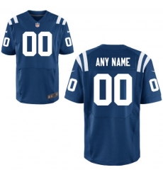 Men's Indianapolis Colts Nike Blue Custom Elite Jersey