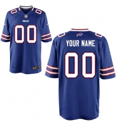 Men's Buffalo Bills Nike Royal Custom Game Jersey
