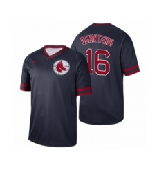 Women's Boston Red Sox #16 Andrew Benintendi Navy Cooperstown Collection Legend Jersey