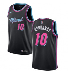 Youth Nike Miami Heat #10 Tim Hardaway Swingman Black NBA Jersey - City Edition