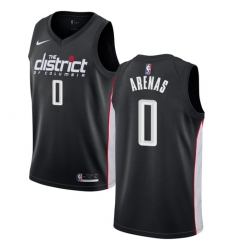 Women's Nike Washington Wizards #0 Gilbert Arenas Swingman Black NBA Jersey - City Edition