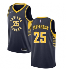 Women's Nike Indiana Pacers #25 Al Jefferson Swingman Navy Blue NBA Jersey - Icon Edition