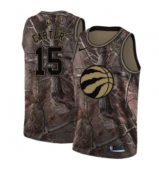 Youth Nike Toronto Raptors #15 Vince Carter Swingman Camo Realtree Collection NBA Jersey