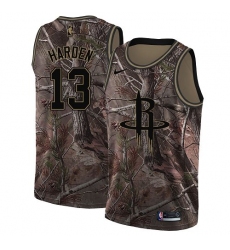 Youth Nike Houston Rockets #13 James Harden Swingman Camo Realtree Collection NBA Jersey