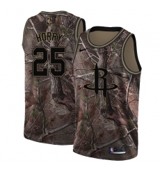 Youth Nike Houston Rockets #25 Robert Horry Swingman Camo Realtree Collection NBA Jersey