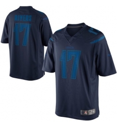 Men's Nike Los Angeles Chargers #17 Philip Rivers Navy Blue Drenched Limited NFL Jersey