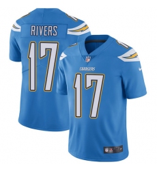 Youth Nike Los Angeles Chargers #17 Philip Rivers Elite Electric Blue Alternate NFL Jersey