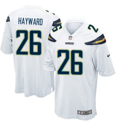 Men's Nike Los Angeles Chargers #26 Casey Hayward Game White NFL Jersey