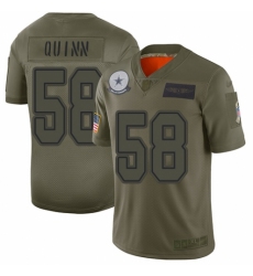 Women's Dallas Cowboys #70 Zack Martin Limited Camo 2019 Salute to Service Football Jersey