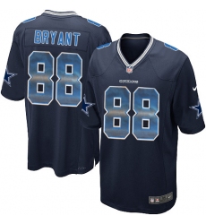 Men's Nike Dallas Cowboys #88 Dez Bryant Limited Navy Blue Strobe NFL Jersey