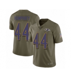 Men's Baltimore Ravens #44 Marlon Humphrey Limited Olive 2017 Salute to Service Football Jersey Men's Baltimore Ravens #44 Marlon Humphrey Limited Olive 2017 Salute to Service Football Jersey